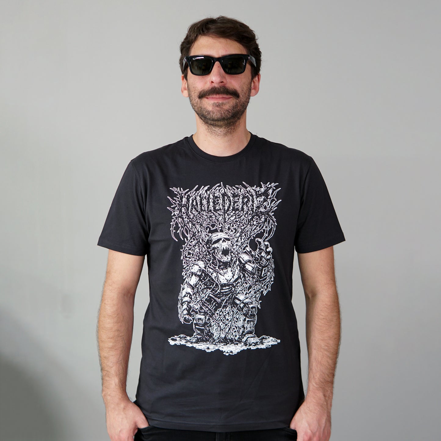 Hallederiz Vahşi Ölüm Metali Tişört