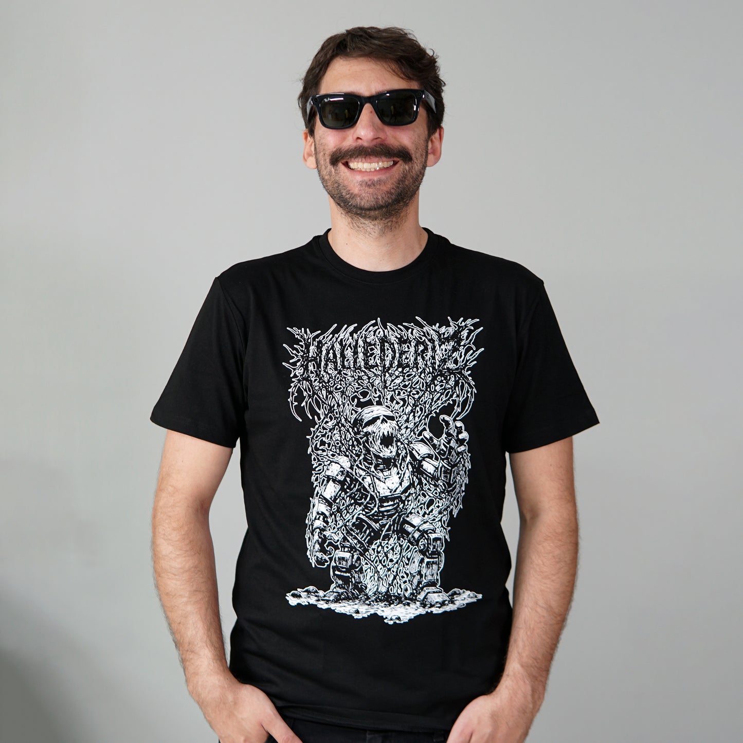 Hallederiz Vahşi Ölüm Metali Tişört