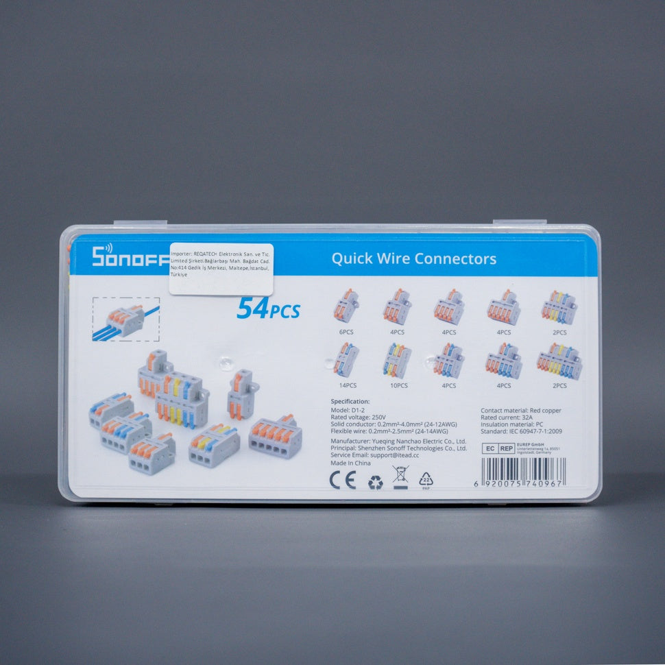 D1-2 Kablo Birleştirici Klemens